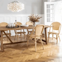 Woven Rattan Bistro Chair - Available In Two Colors 18 Woven Rattan Bistro Chair - Available In Two Colors -Famous Furniture Store woven rattan bistro chair available in two colors dining chairs the well appointed house 7