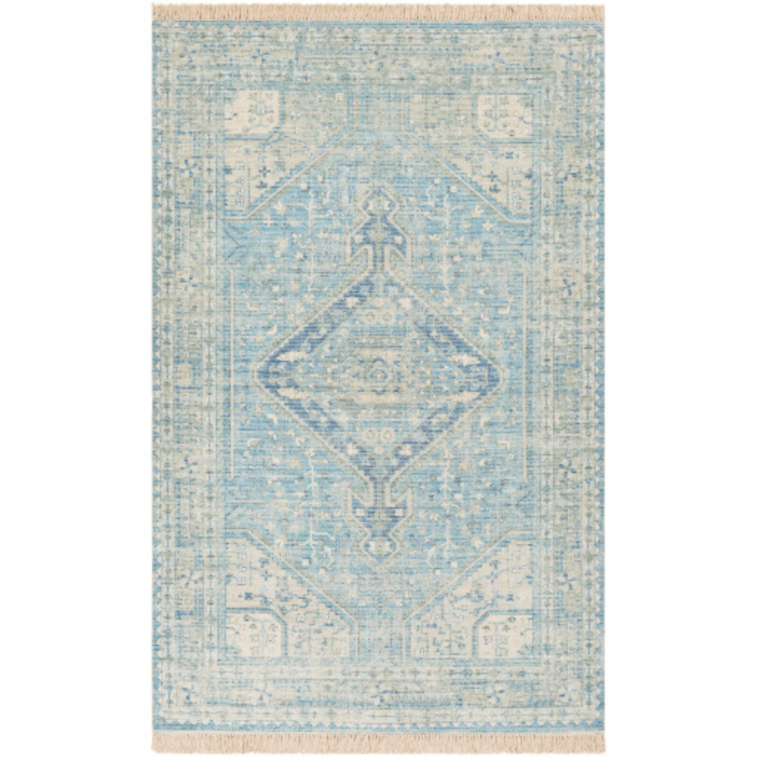 Zainab Cotton Blend Area Rug - Available In A Variety Of Sizes 1 Zainab Cotton Blend Area Rug - Available In A Variety Of Sizes